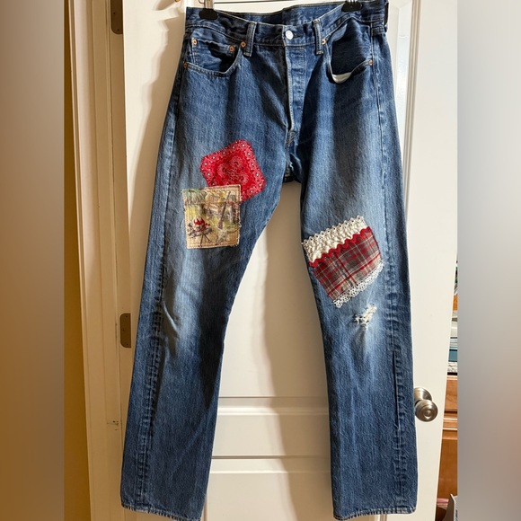 501 Levi’s Denim - Upcycled 501’s jeans